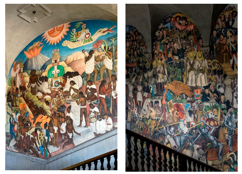 Murales e indigenas Diego Rivera
